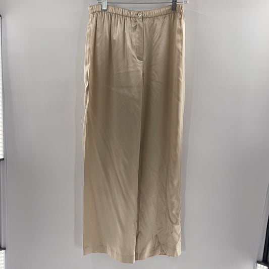 SAKS FIFTH AVE 100% silk champagne bottoms