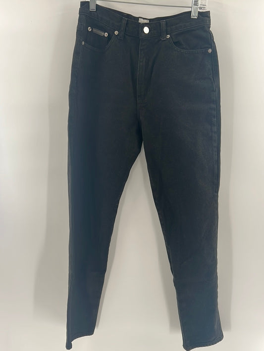 Calvin Klein Black Jeans (Sz 8)