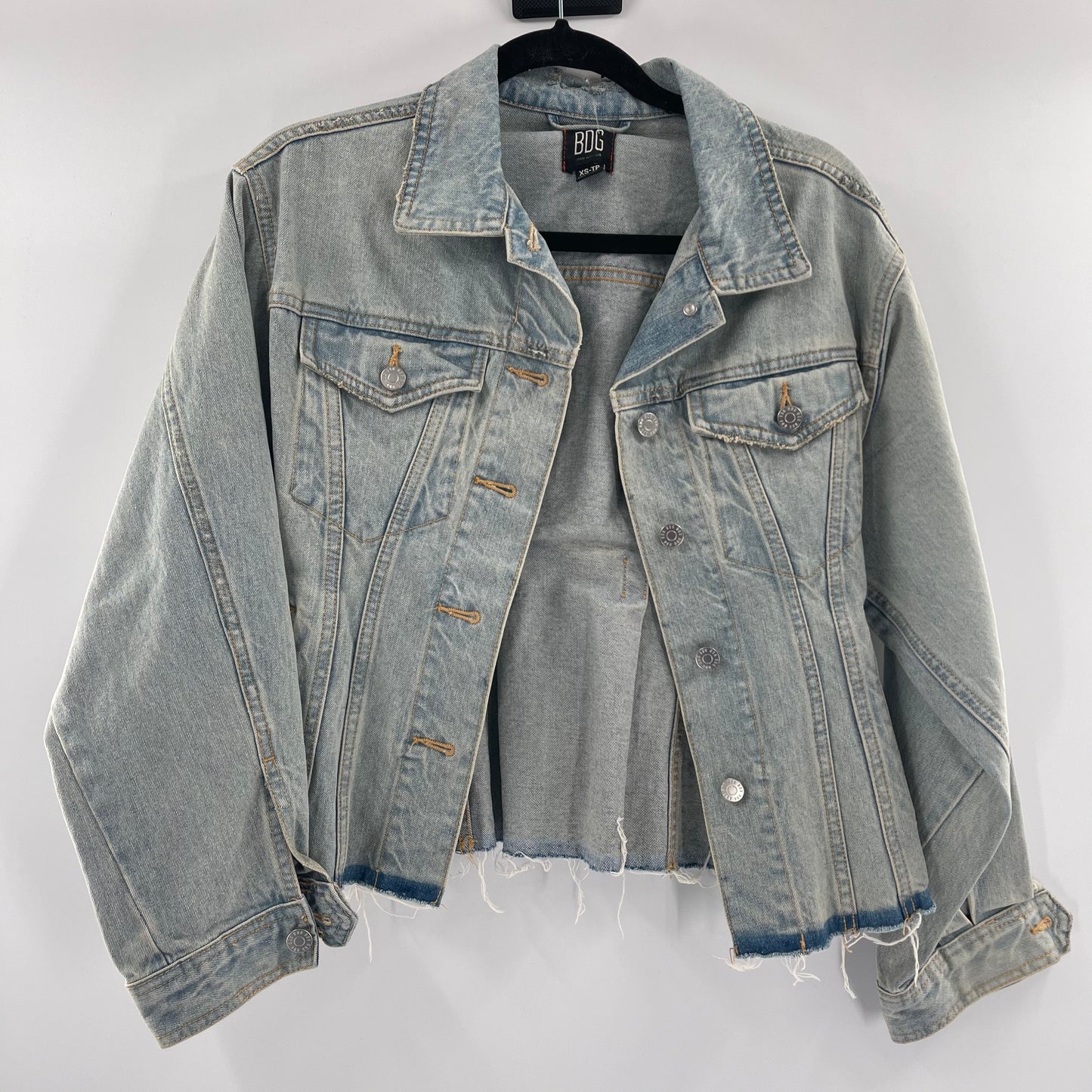 BDG - Urban Outfitters- Light Wash Denim Jacket (Size XS)