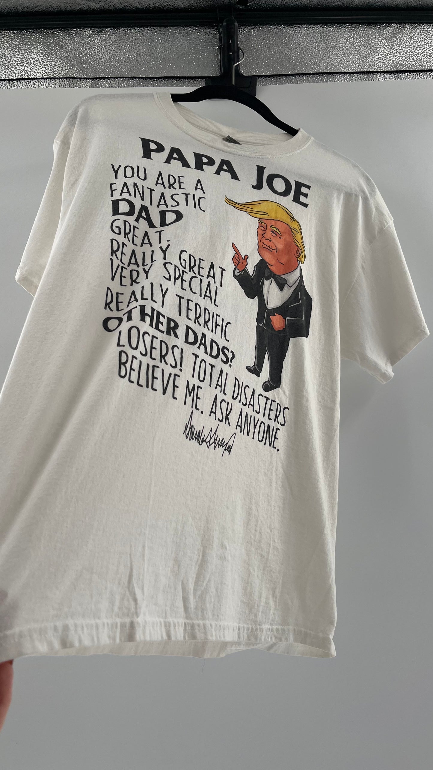 Trump/Biden Humor T (Large)