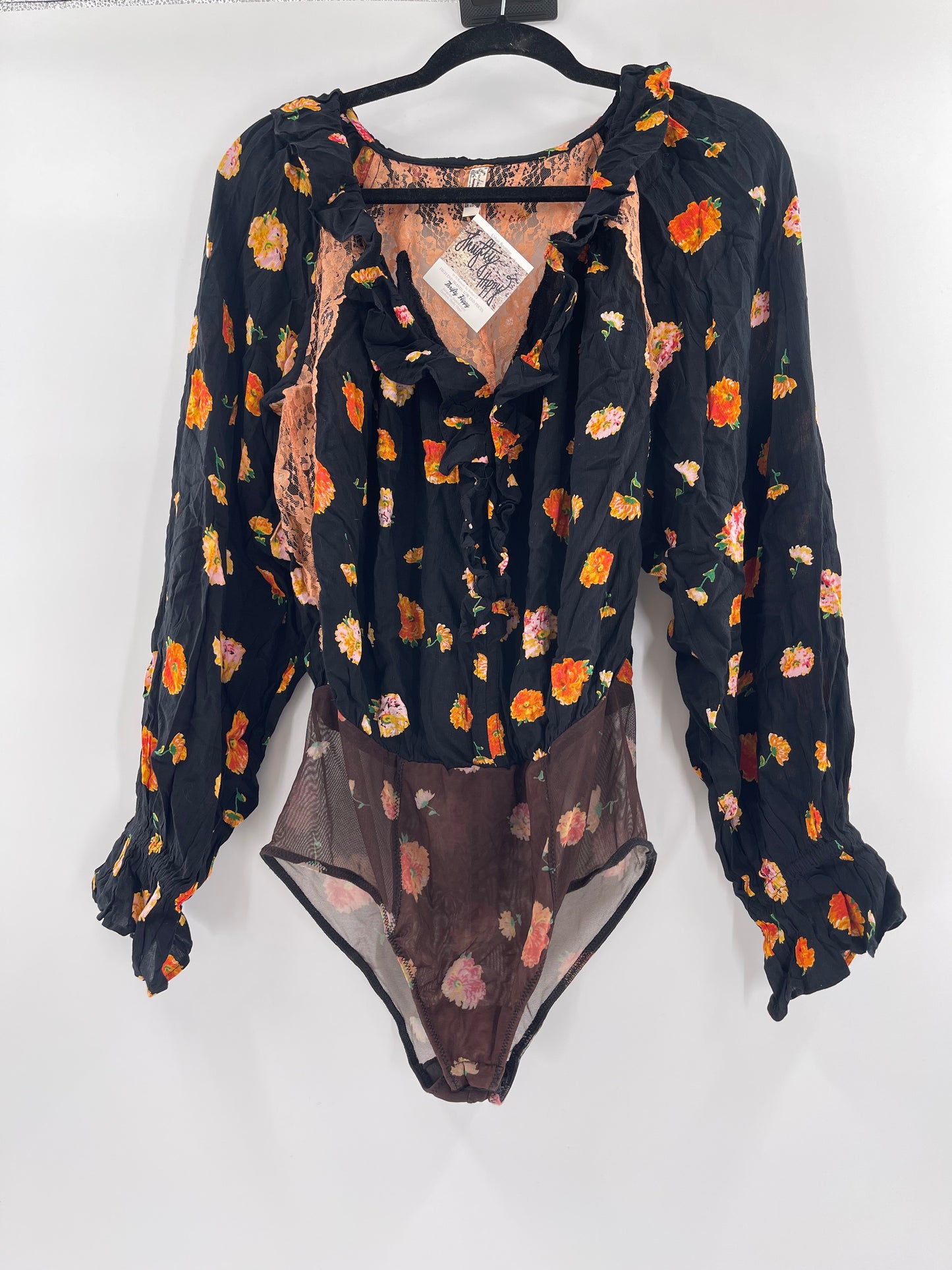 Intimately Free People Floral bodysuit (Small)