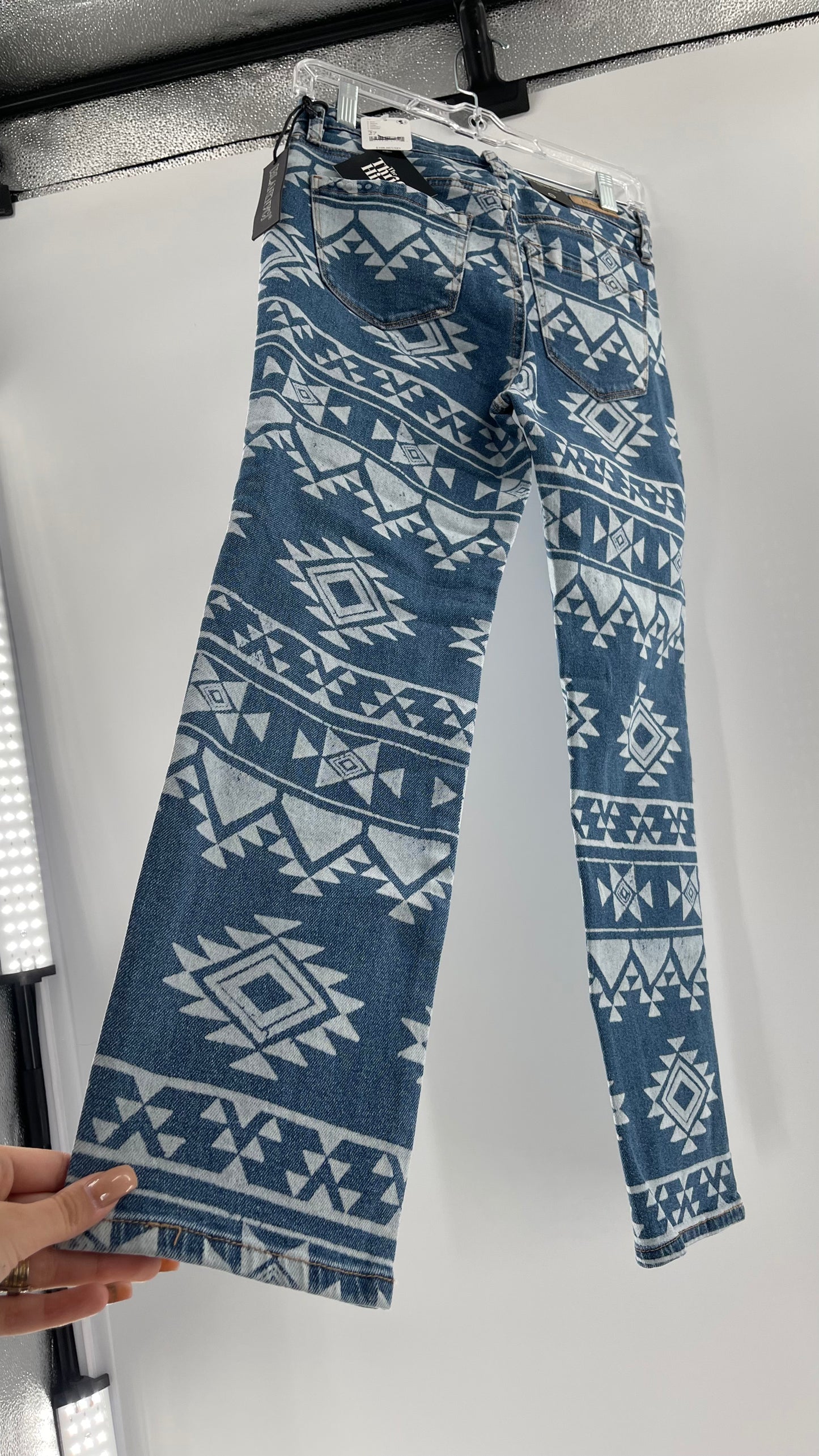 Free People X BlankNYC Bleach Patterned Skinnies (27)