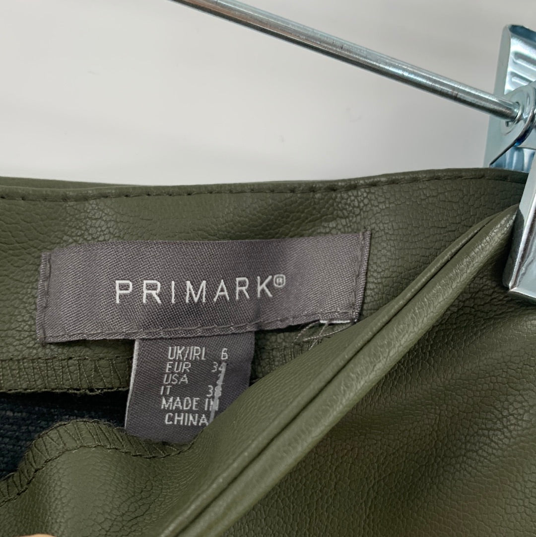 Primark Green Zip Up Back (Size 2)