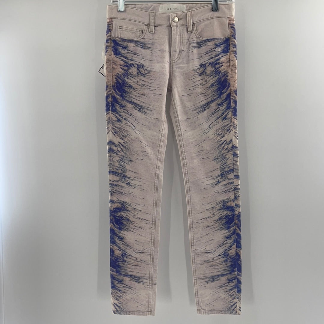 NWT Deadstock IRO screen printed skinnies(Sz 26)