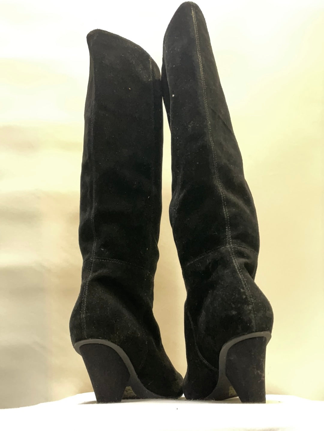 Jeffrey Campbell Black Suede Boots
