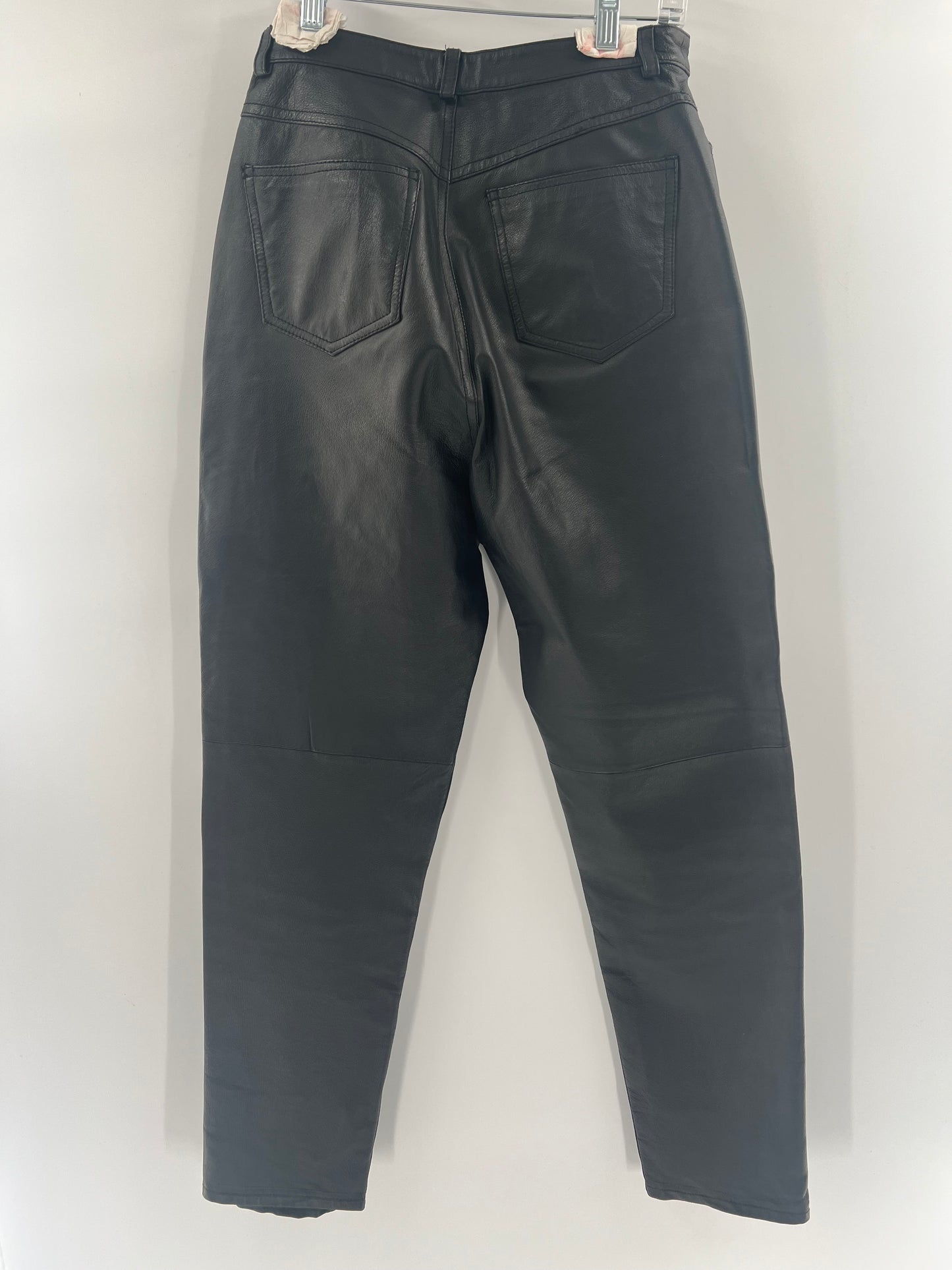 Black Bagatelle 100% Leather Pants (Size 8)