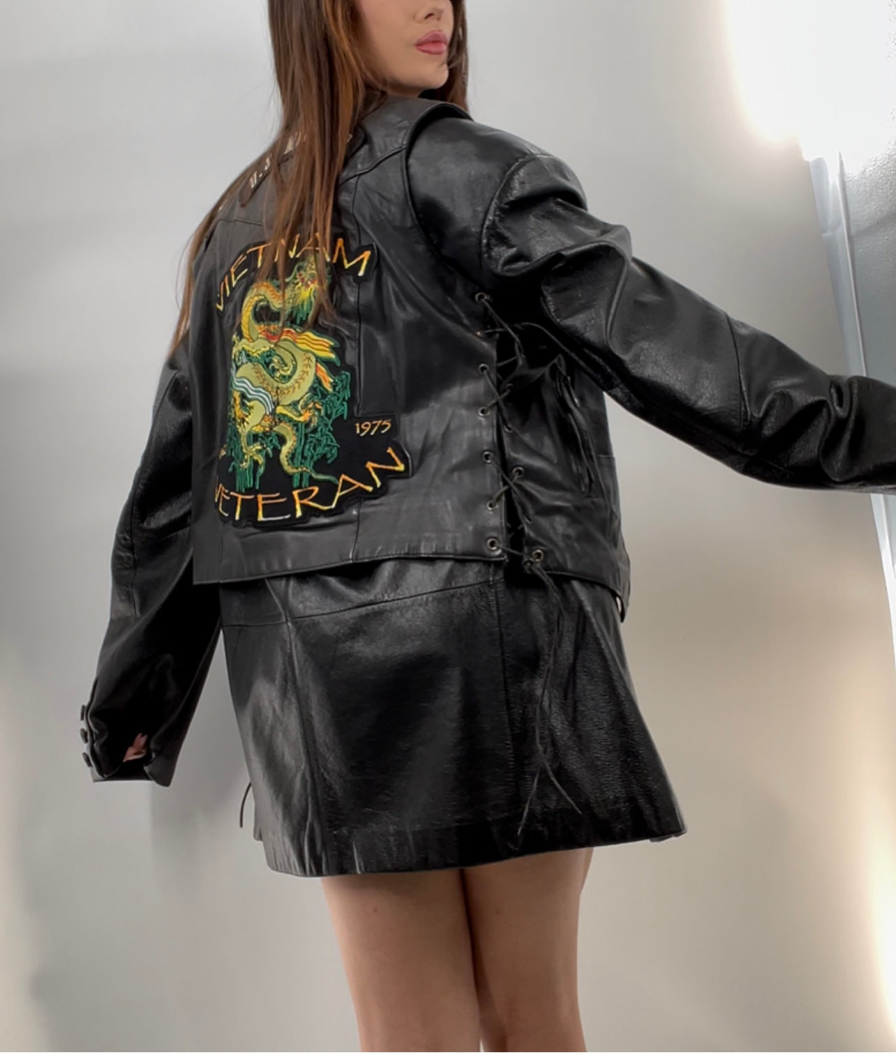 Hot Vintage Leathers Vietnam Vest (XXL)