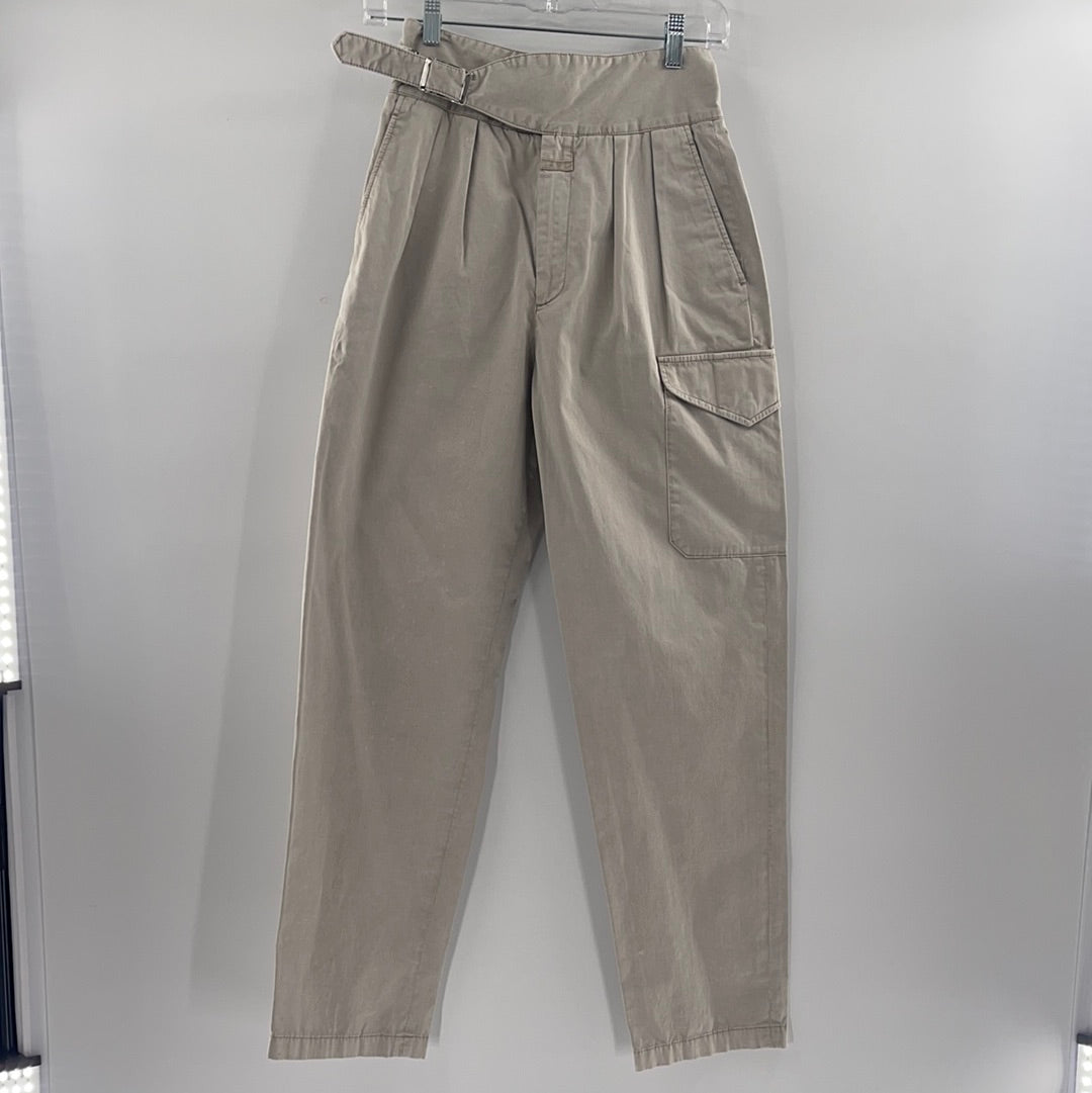 CLOSED beige cargo trouser (Sz 25)