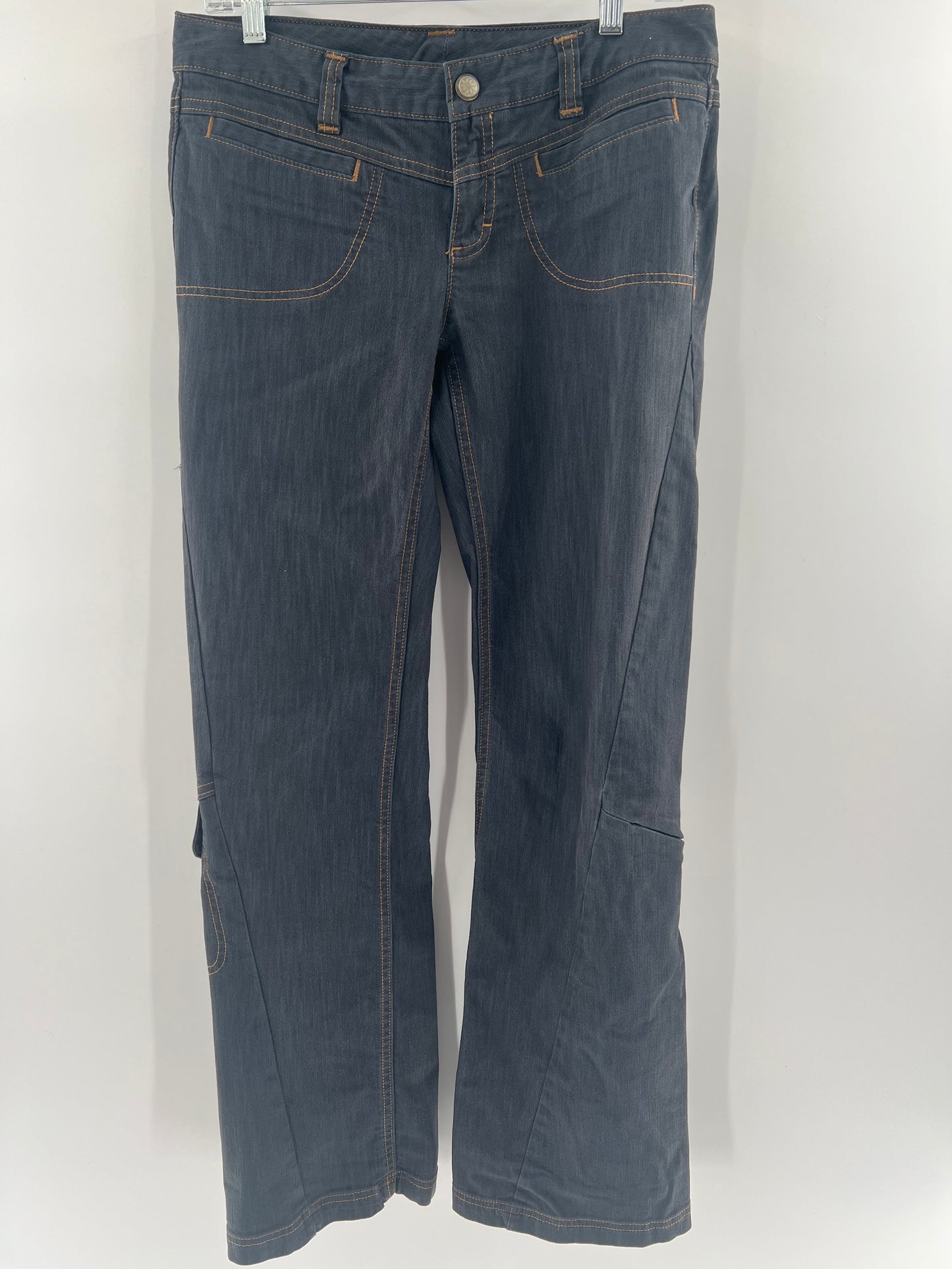 Athleta Flare Jeans with Calve Pockets (Size 6)