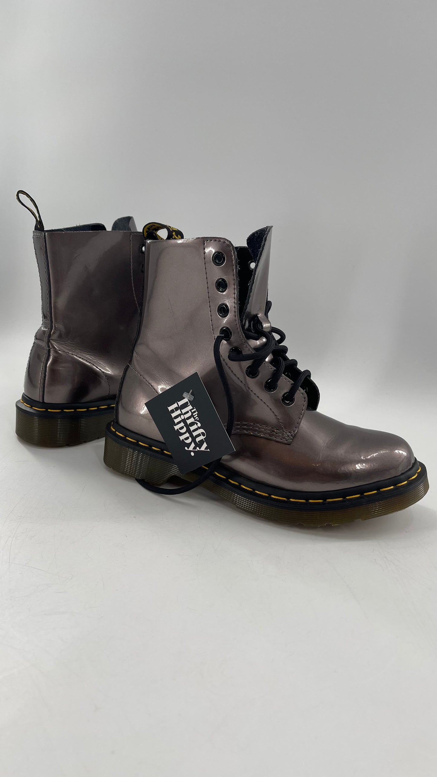 Doctor Martens Pewter Boots (7)