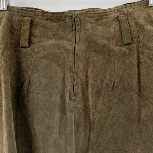 Urban Outfitters Brown Suede Mini Skirt (Sz S)