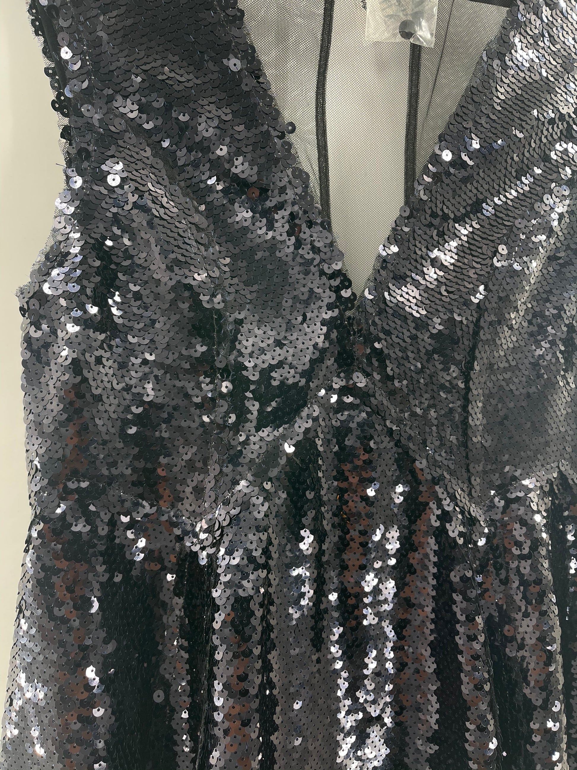 free people black sequin mini dress Nova Convertible Sequin Mini