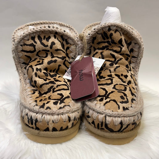 MOU Leopard Print Boots