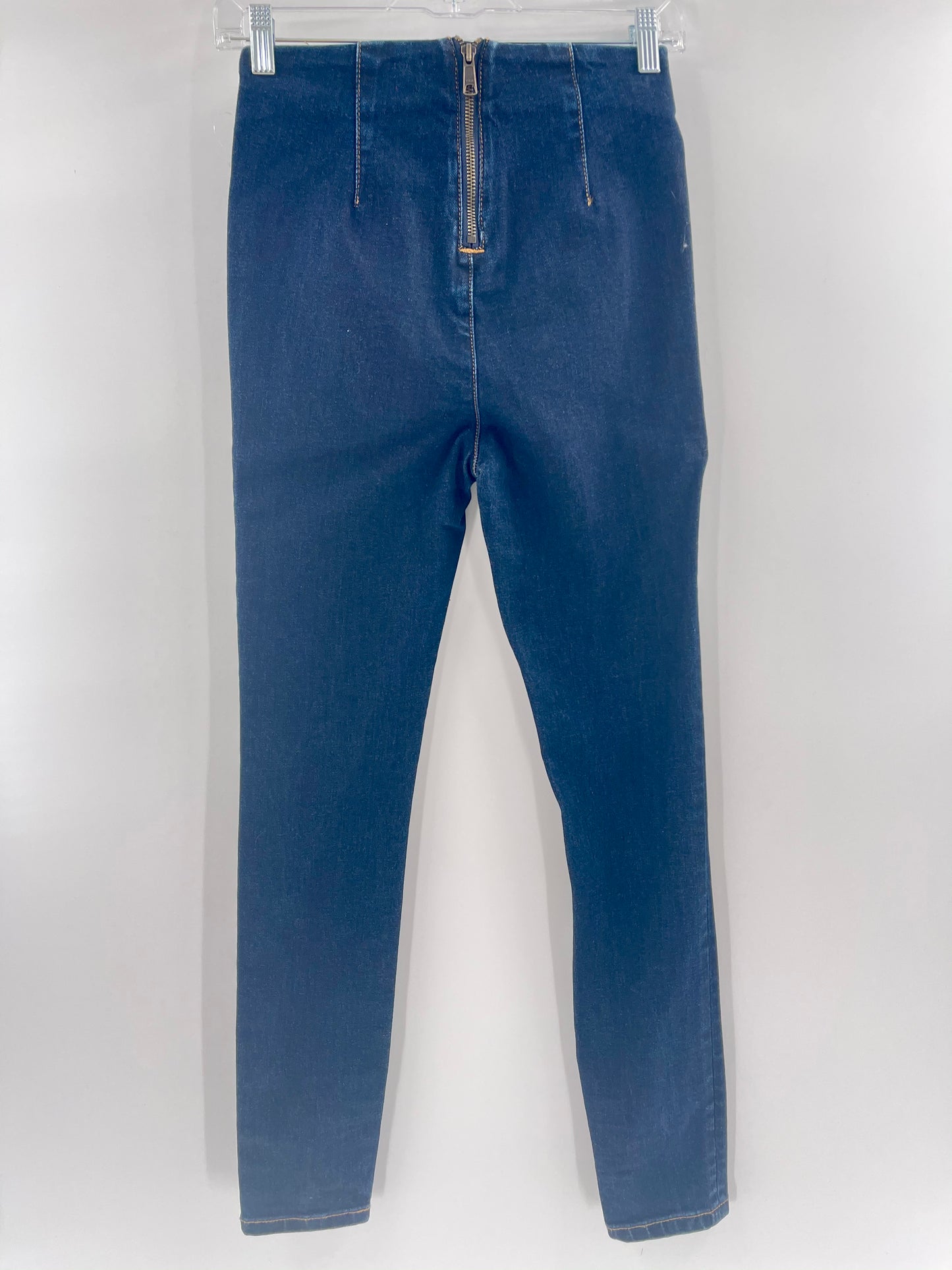 BDG Blue Jeans Zip Up Back (Size 24)