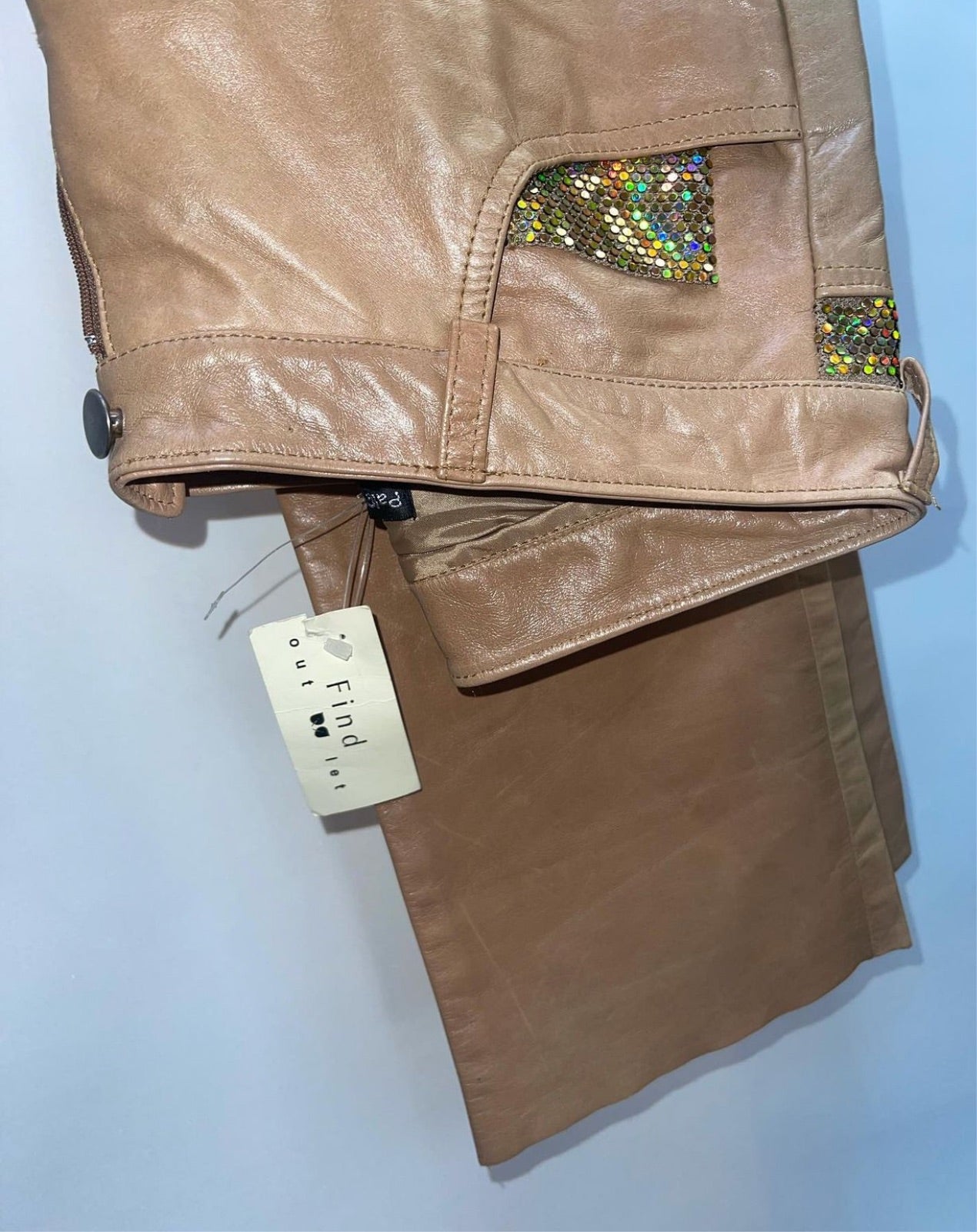 Paige Novick designs Vintage Leather (Sz 0)