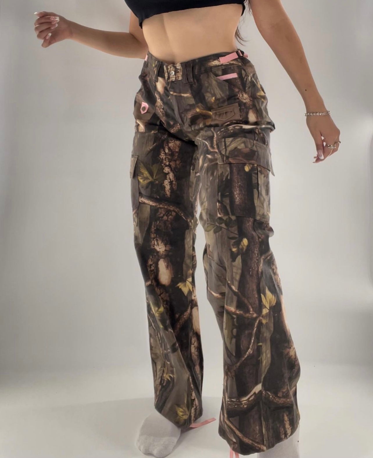 Camo Cargoes ~*with some girly details*~