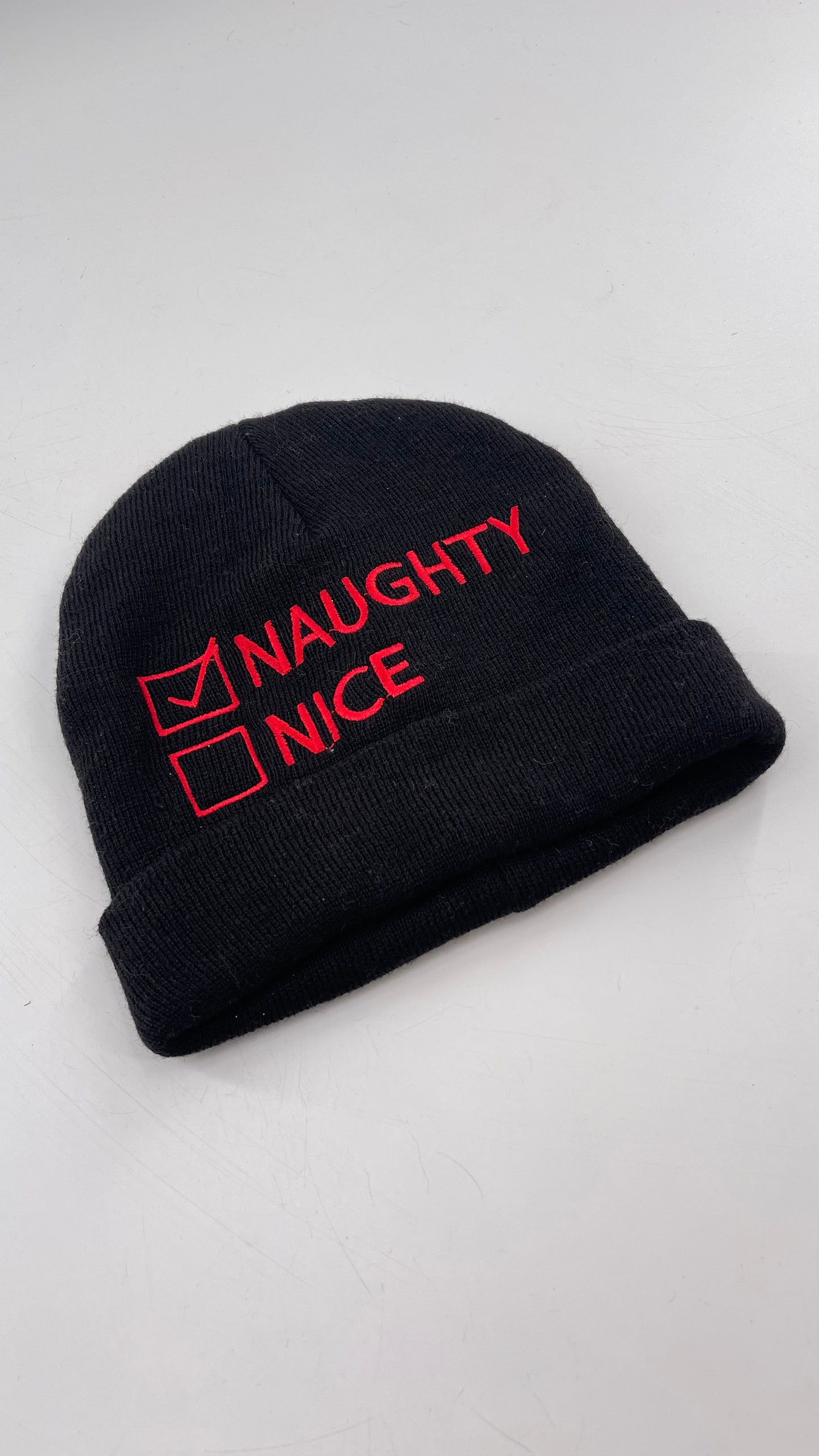 Ashley Stuart Naughty/Nice Beanie