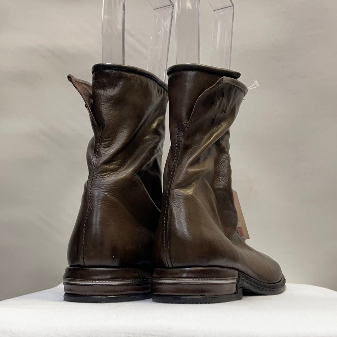 A.S. 98 Brown Leather Boots