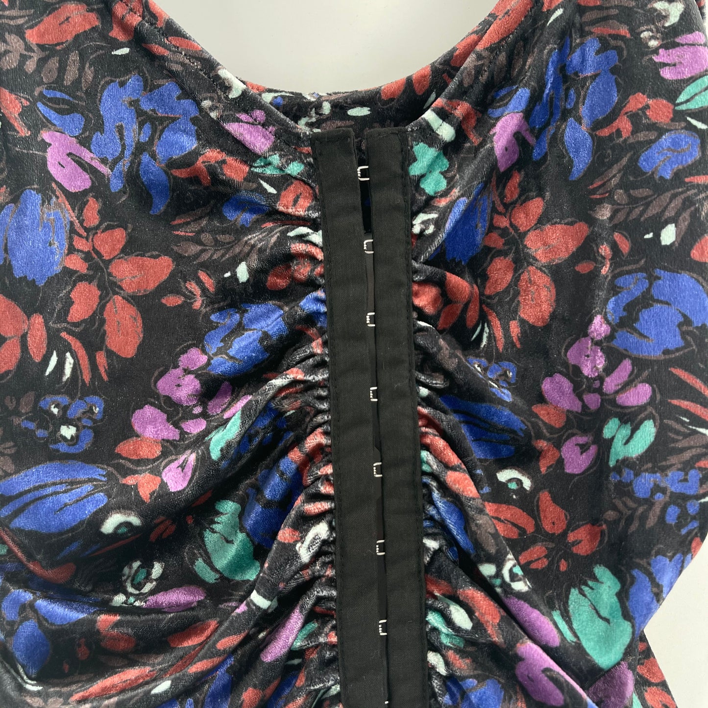 Free People Patterned Velvet Tank (L)