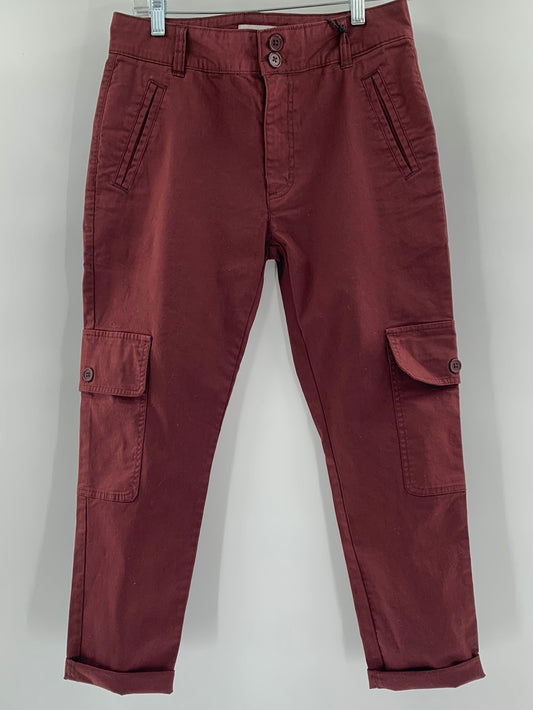 Pistola Maroon Cargo Pants (Size 26)