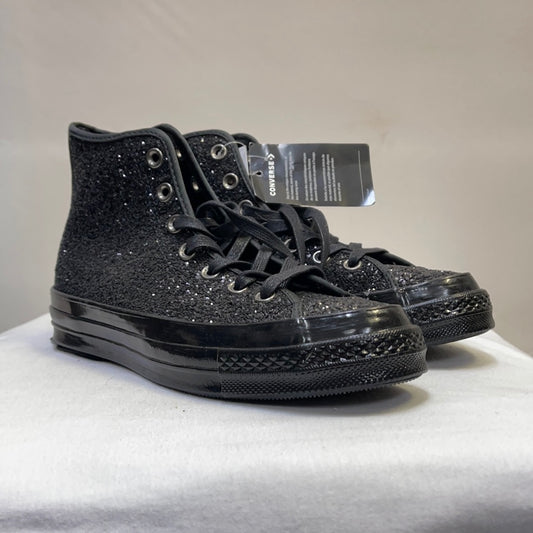 Converse Black Glitter Sneaker