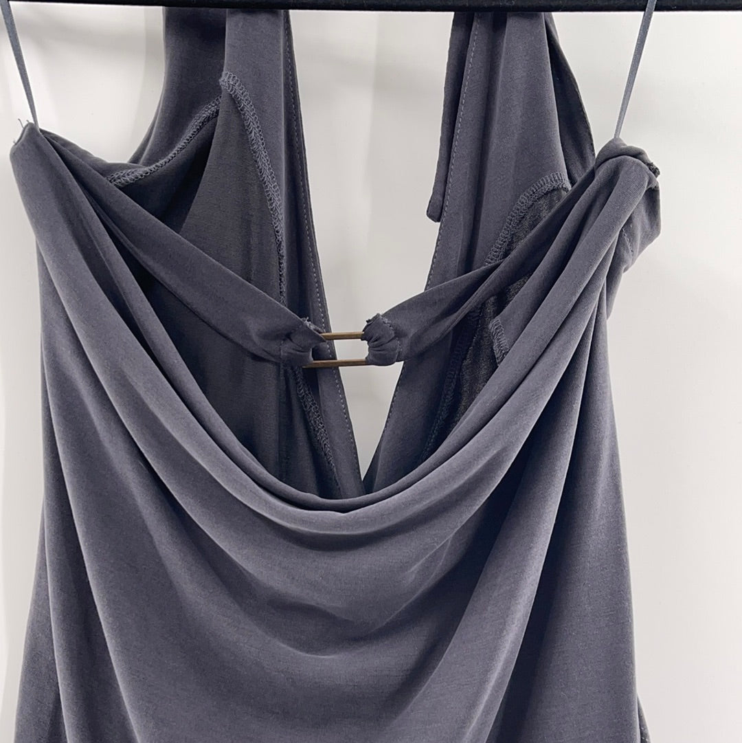 Free People Charcoal Halter (XS)