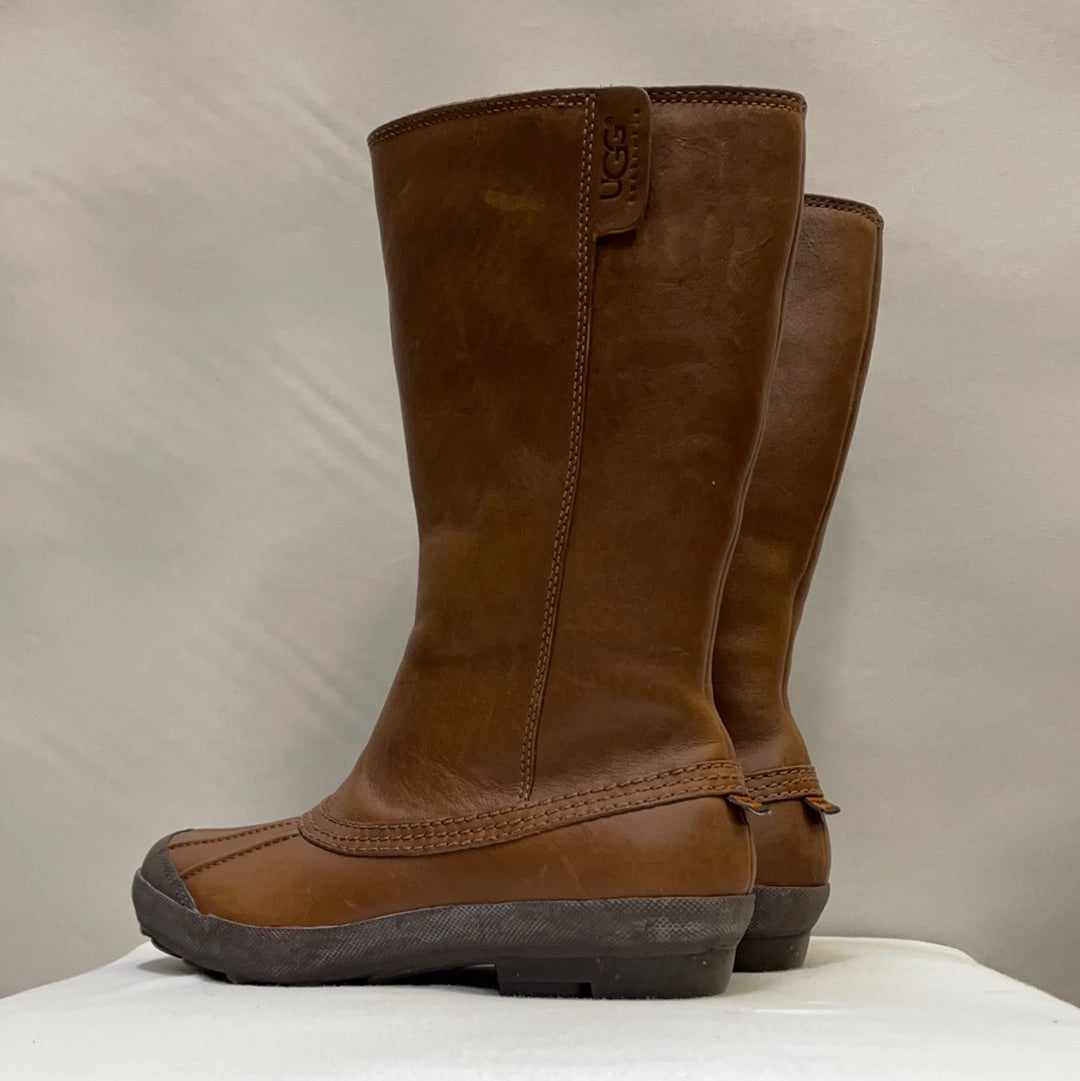 Ugg Belfair Chestnut Sheepskin Waterproof Boots