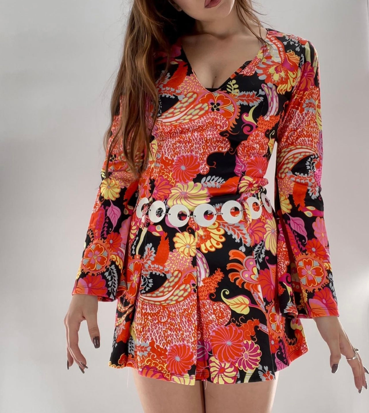 Hippie Paisley Dress (S)