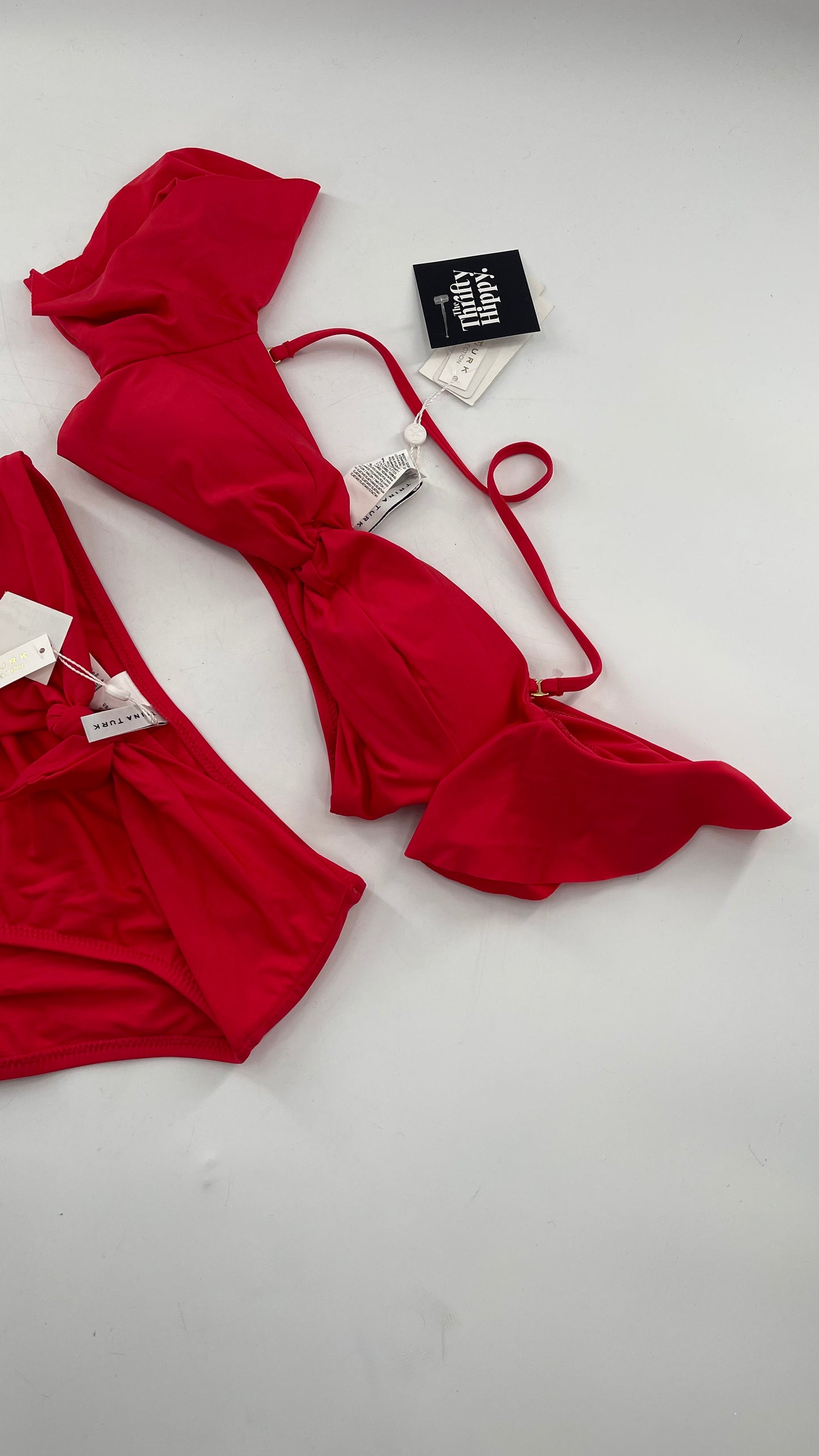 TRINA TURK Red Bikini Set with Tags (6)