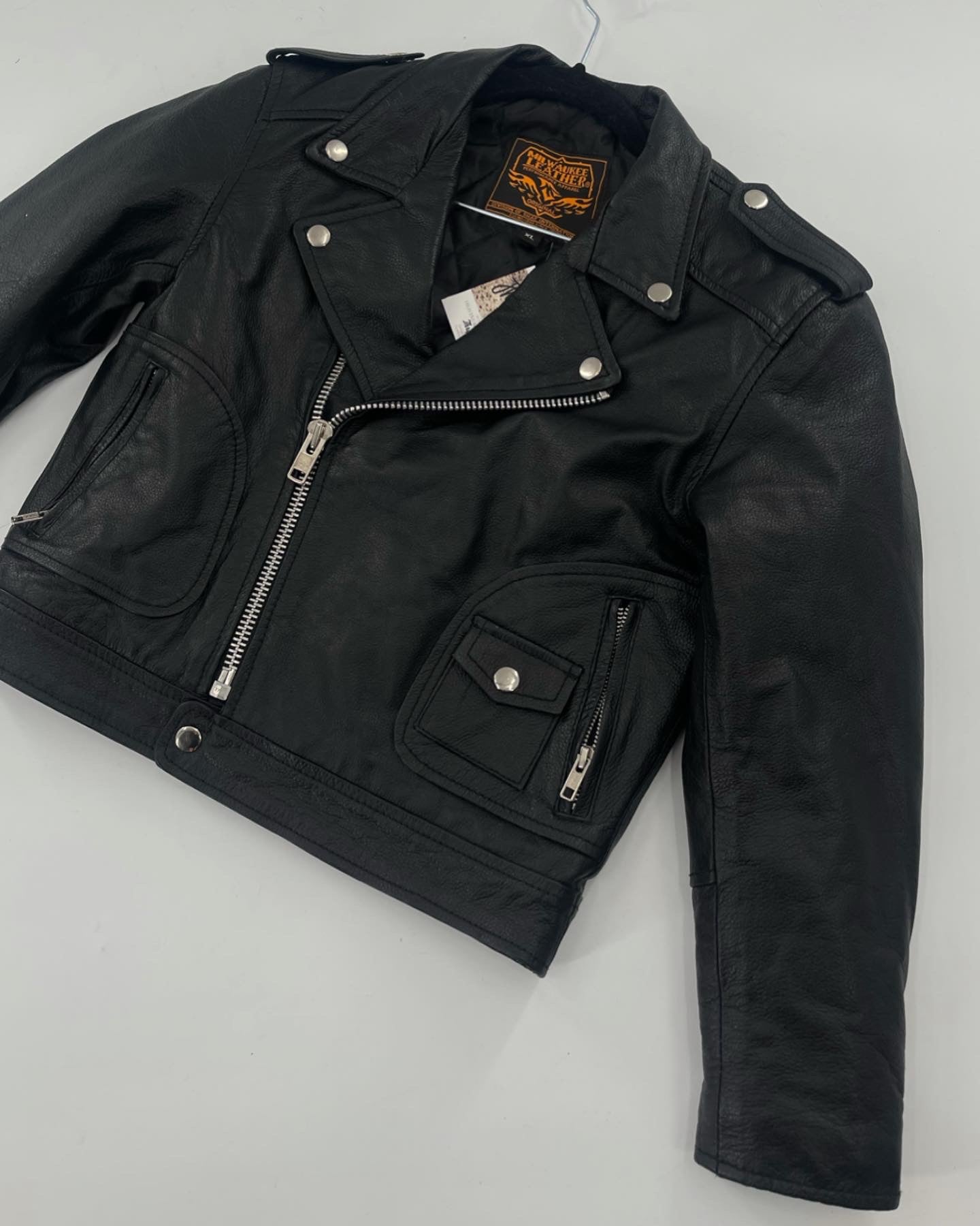 Milwaukee Leather Moto Jacket (XL Kids)