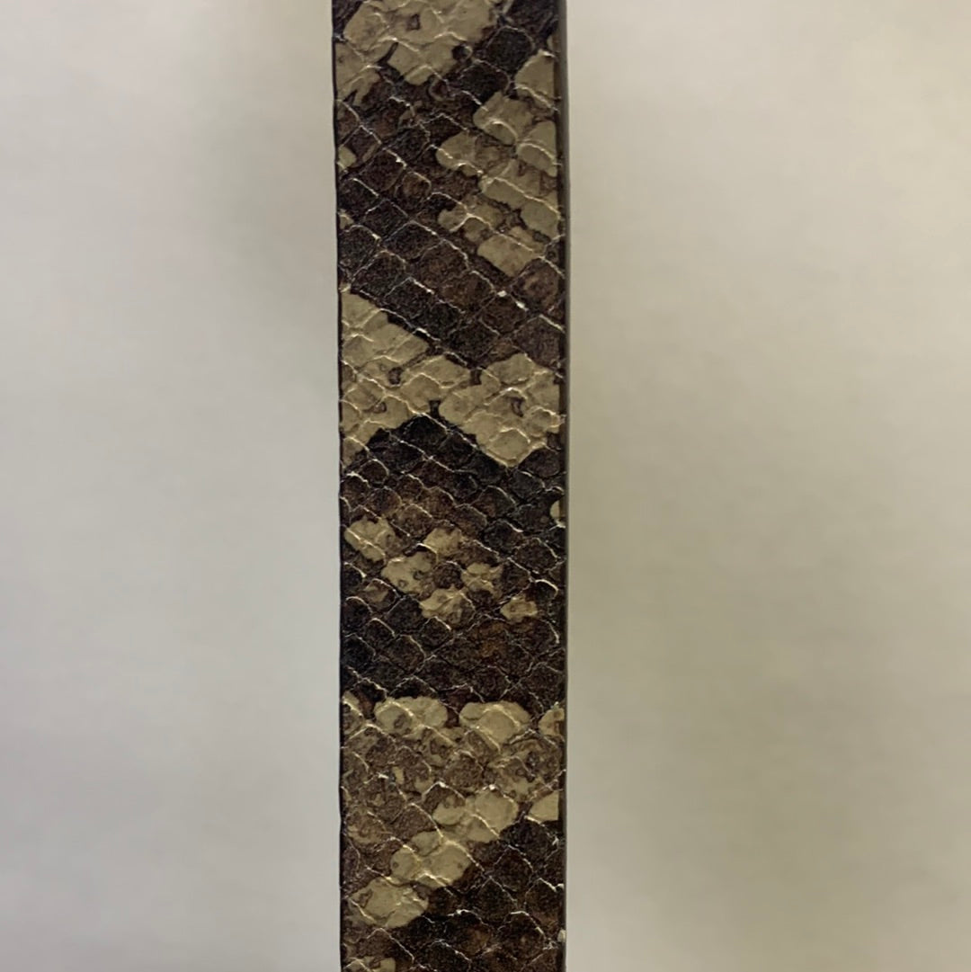 Banana Republic Genuine Leather Snake Pattern Belt
