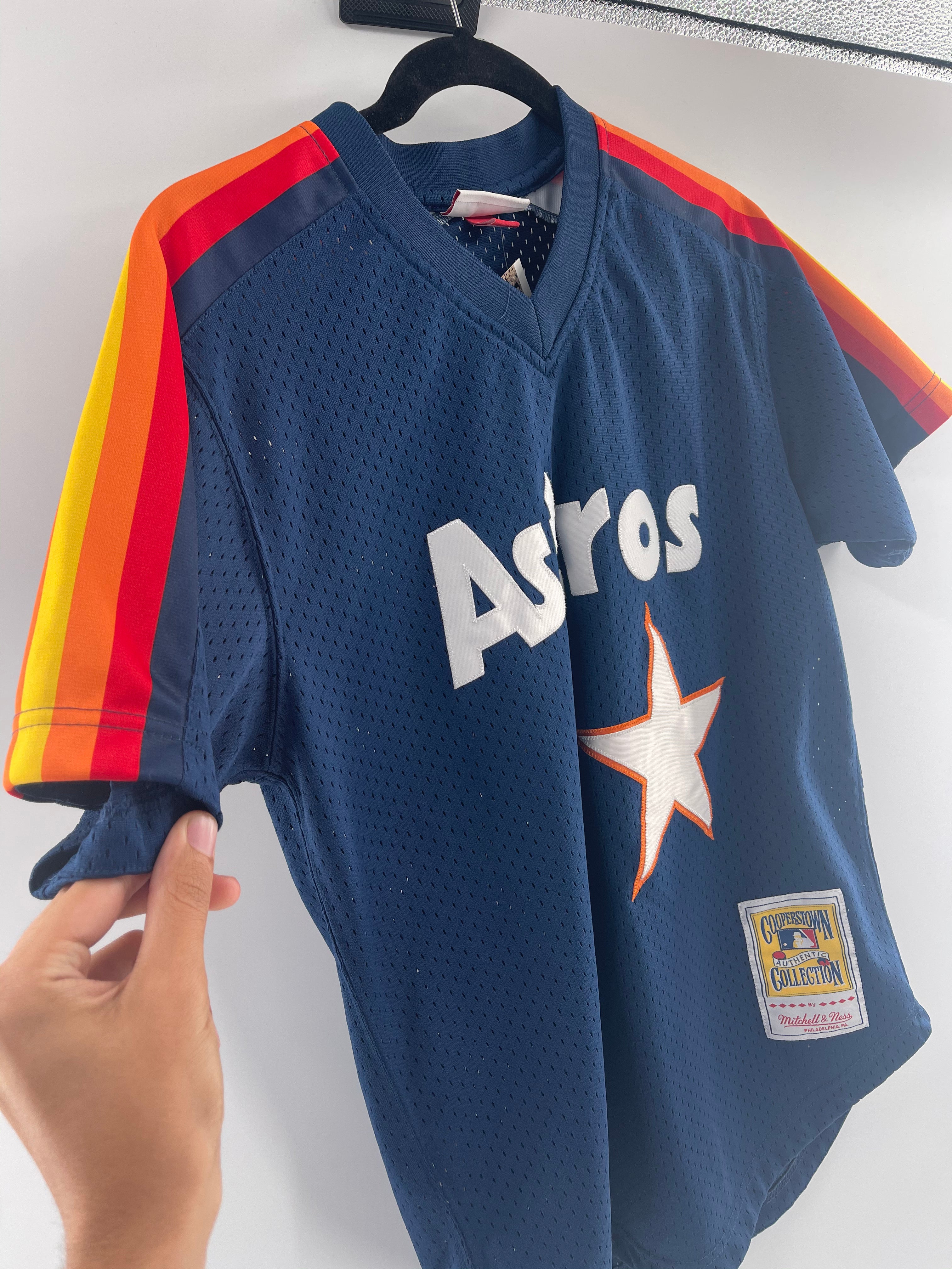 Vintage Mitchell + Ness Astros Jersey – The Thrifty Hippy