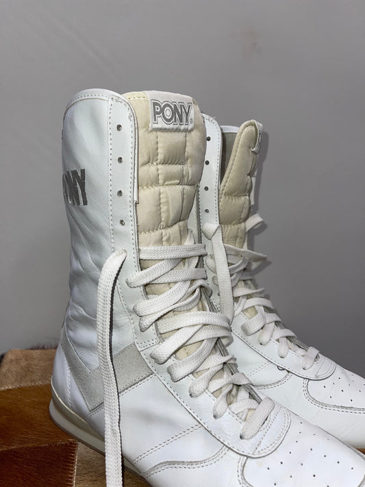 PONY Vintage High Top Sneakers