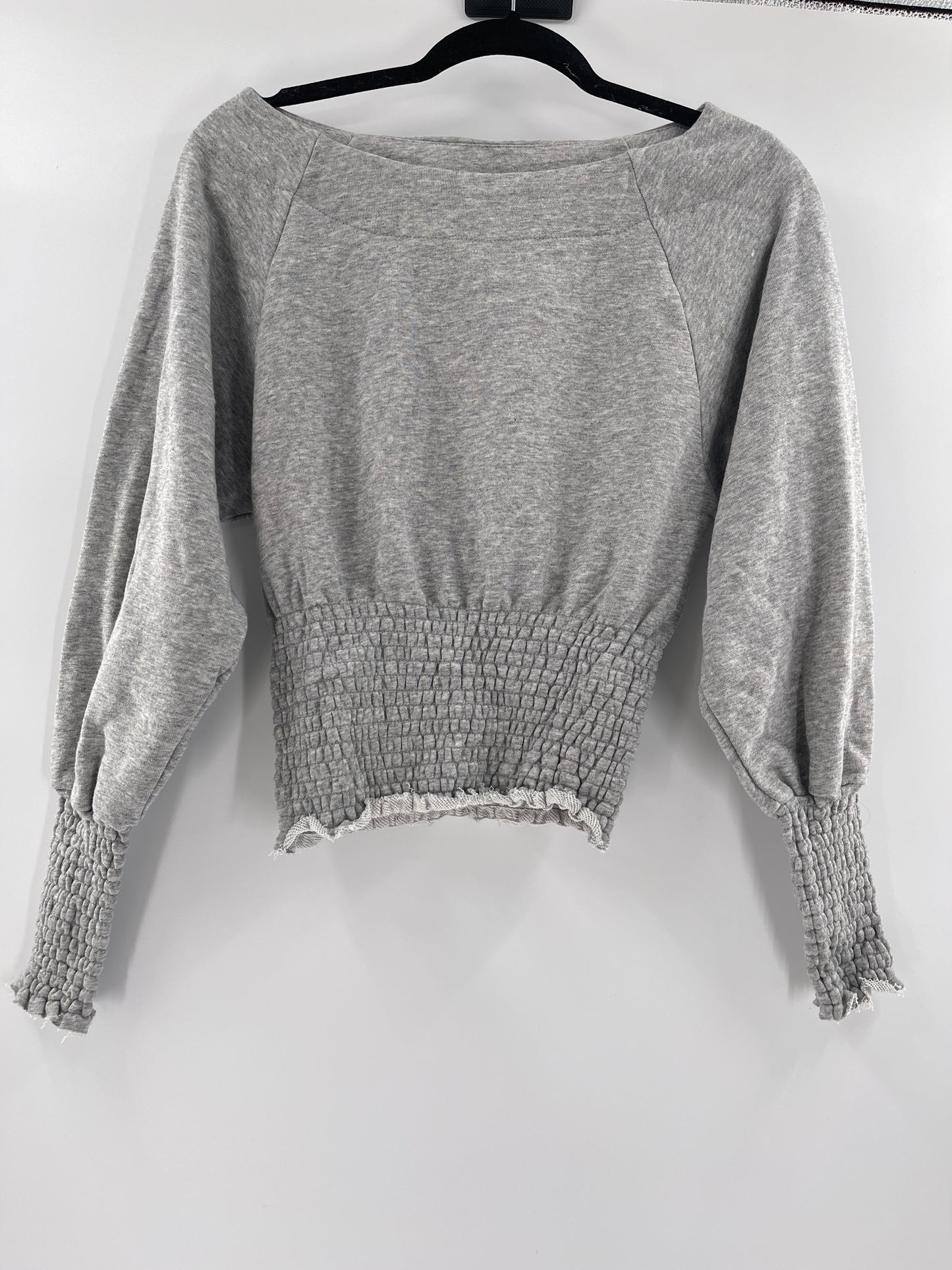 Out From Under Grey Jersey Sweater (Medium)