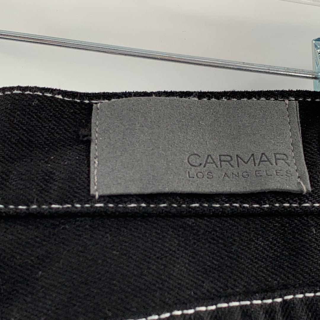 Carmar Multi Pocket Black Jean Shorts (Size 26)