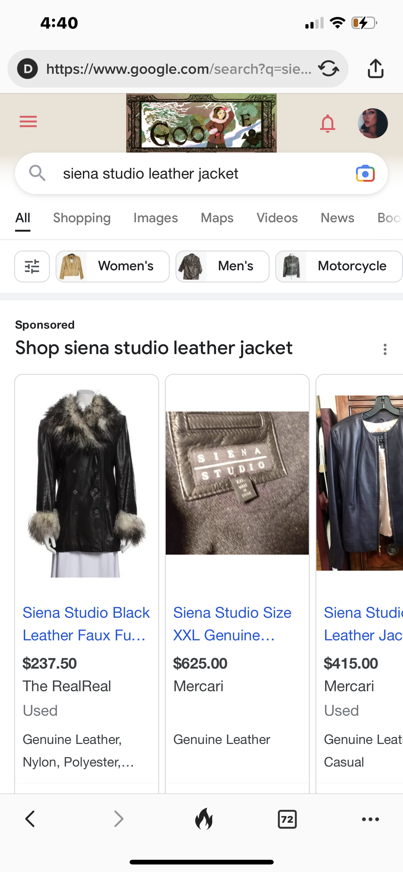 Vintage Studio Siena Leather Moto