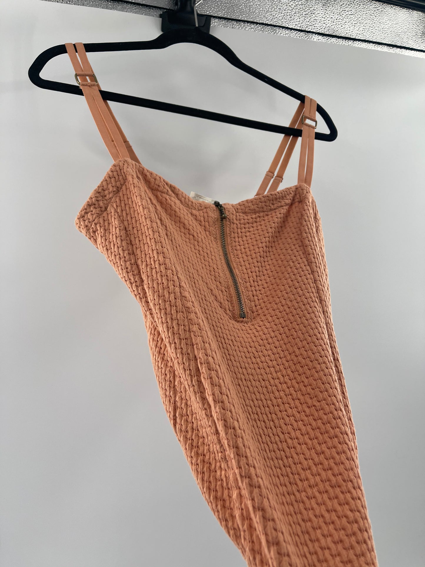 Intimately Free People Salmon Knit Bodysuit (L)