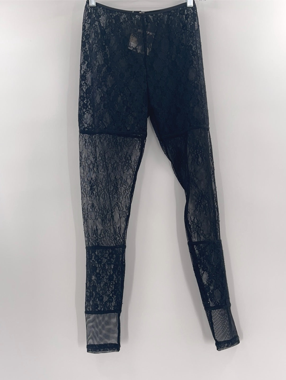 Free People Intimately Lace Leggings Black