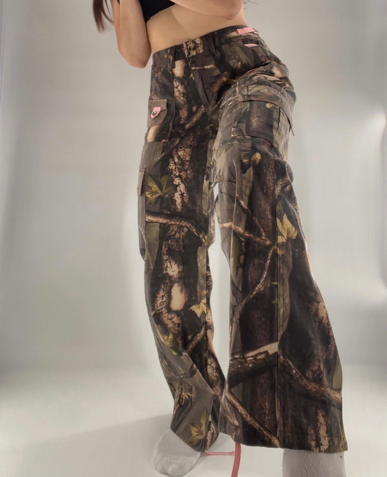 Camo Cargoes ~*with some girly details*~