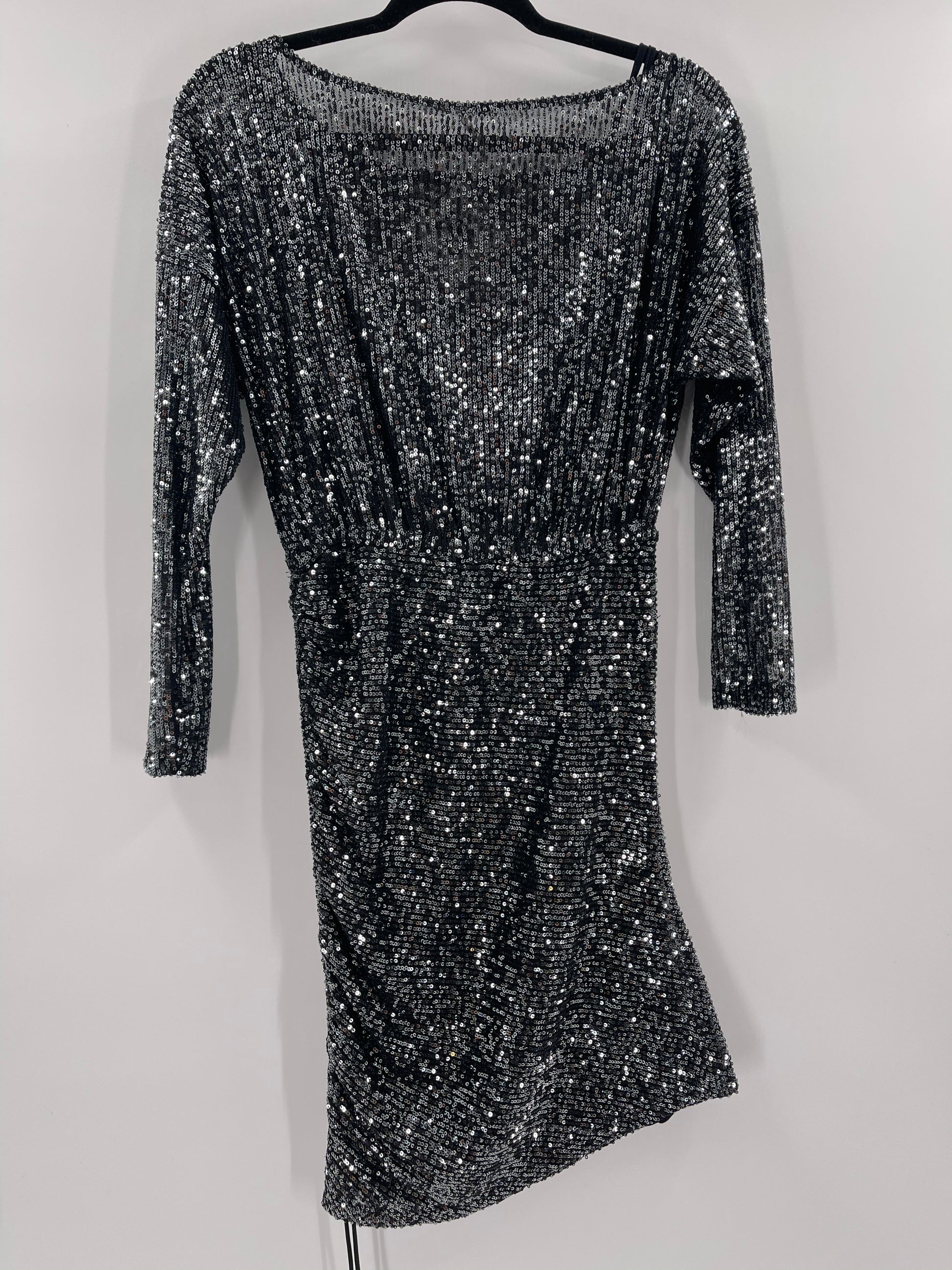 Free People Black/Silver Sequin Dress (XS) – The Thrifty Hippy Free People Black/Silver Sequin Dress (XS) – The Thrifty Hippy