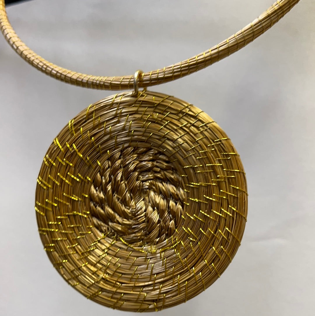 Brazilian Capim Dourado Necklace