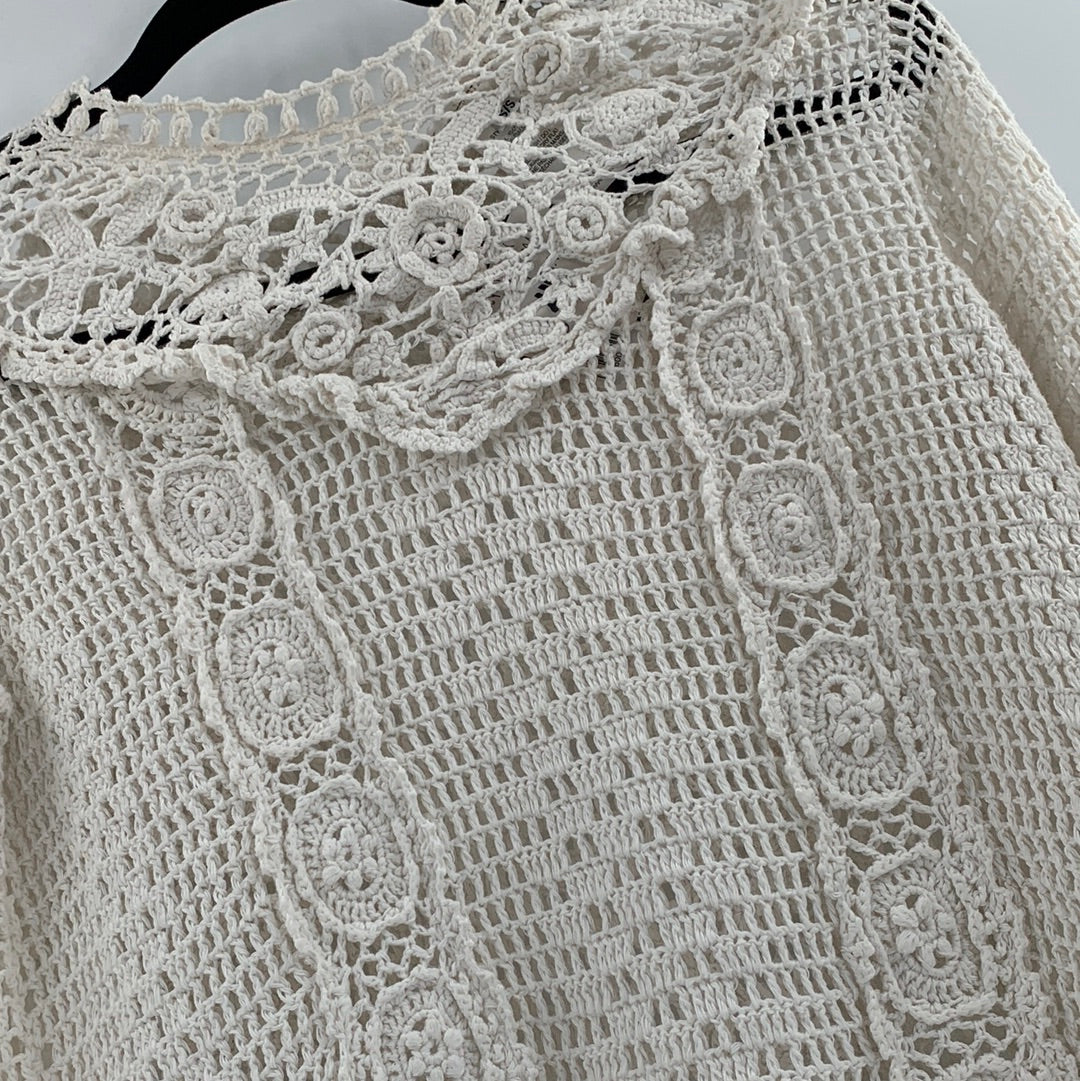 Coreylynncalter Crochet Blouse (XS/S)