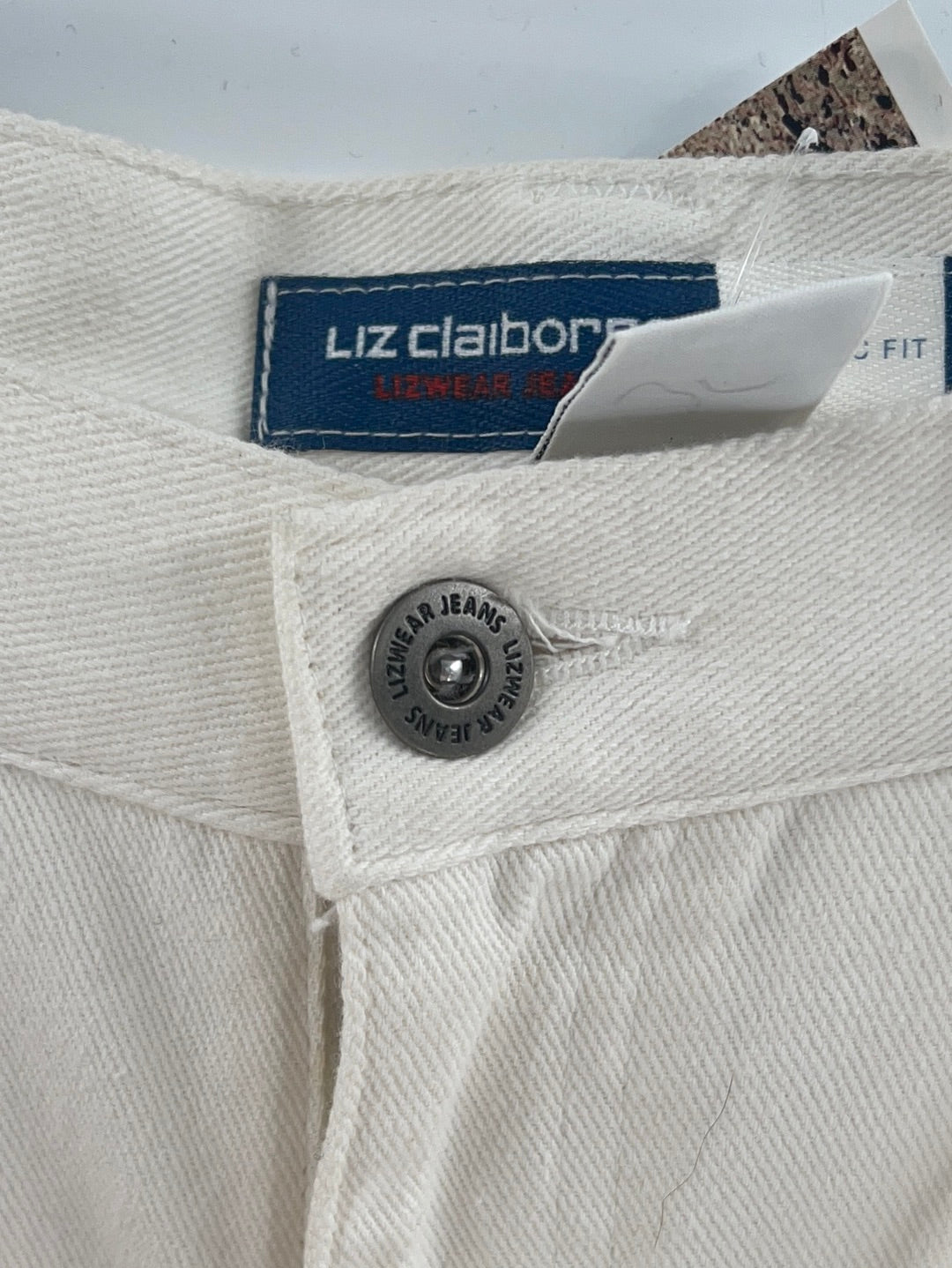 White Liz Claiborne Jeans DEADSTOCK (Size 10 regular)