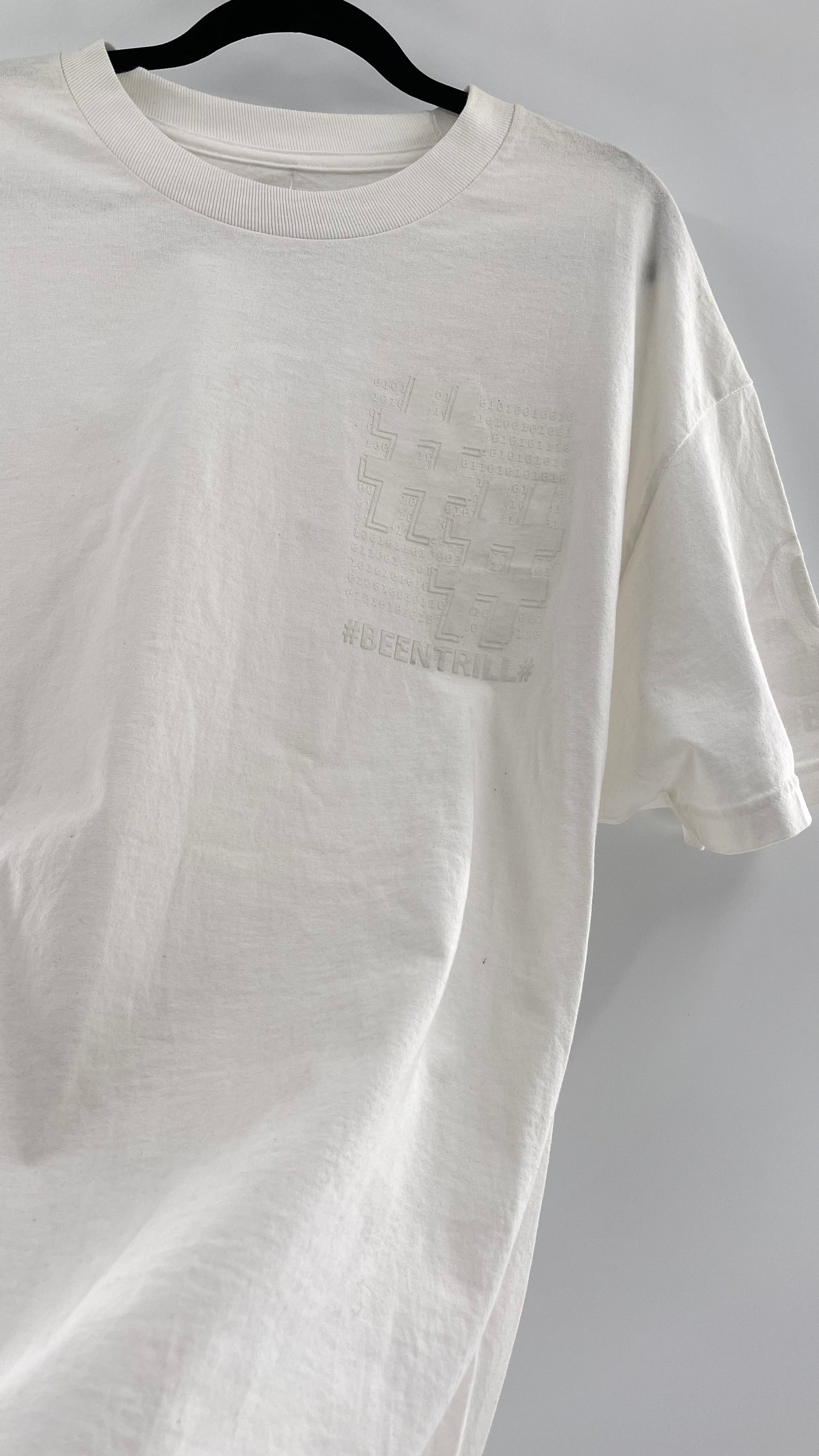 White Screen Printed Been Trill Skate T (XL)