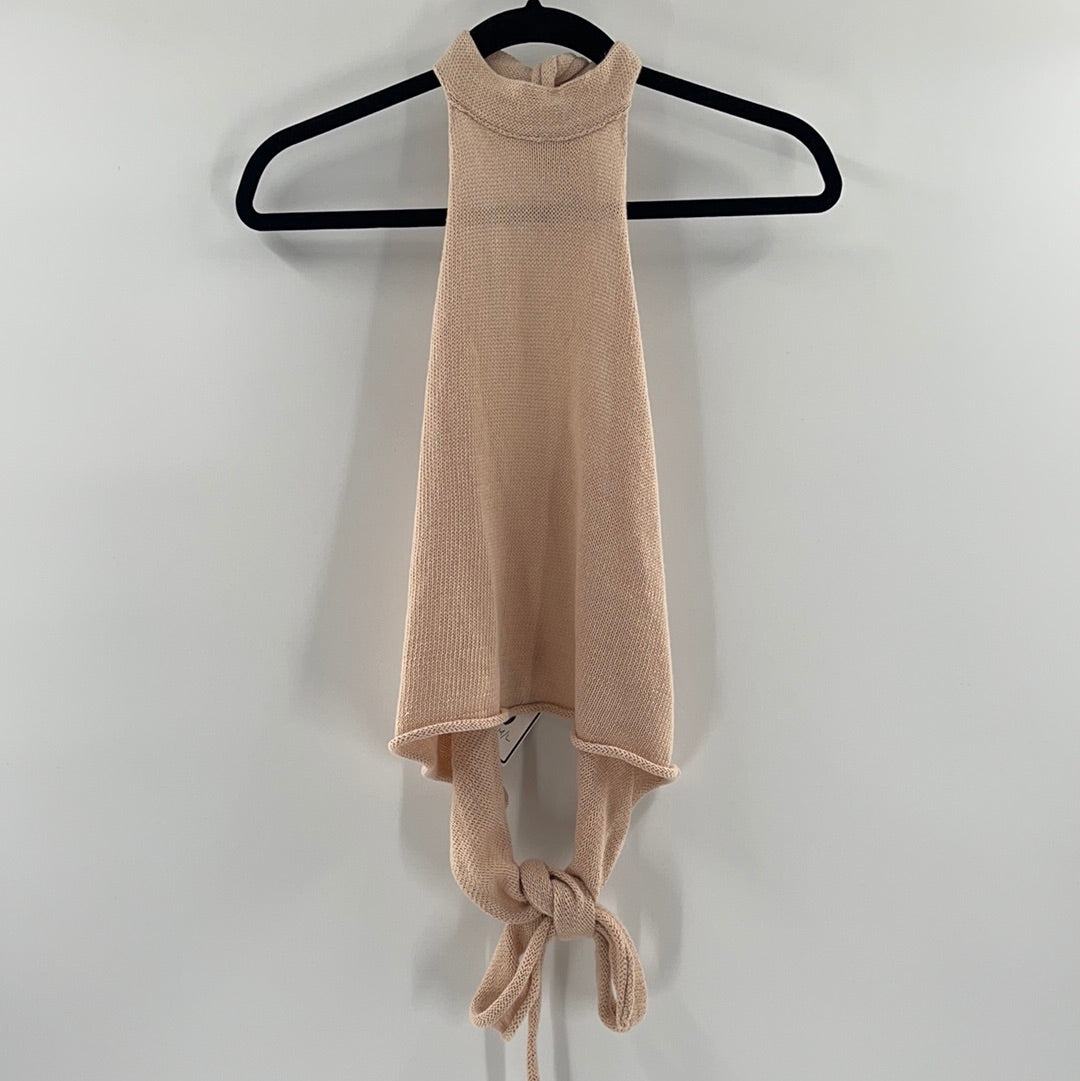 Free People Blush Backless Tank (M/L)