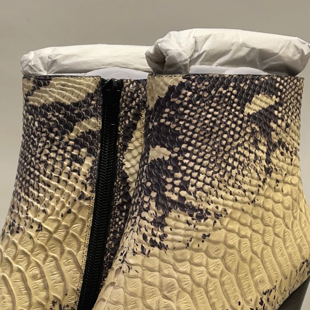Jeffrey Campbell Snake Skin patterned Boots