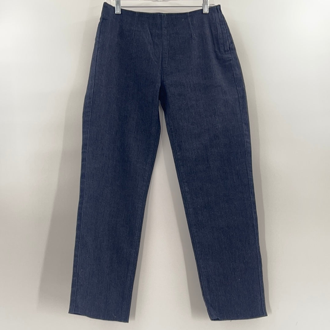 Vintage Wax Jeans with bedazzled back waistline (Sz XL)