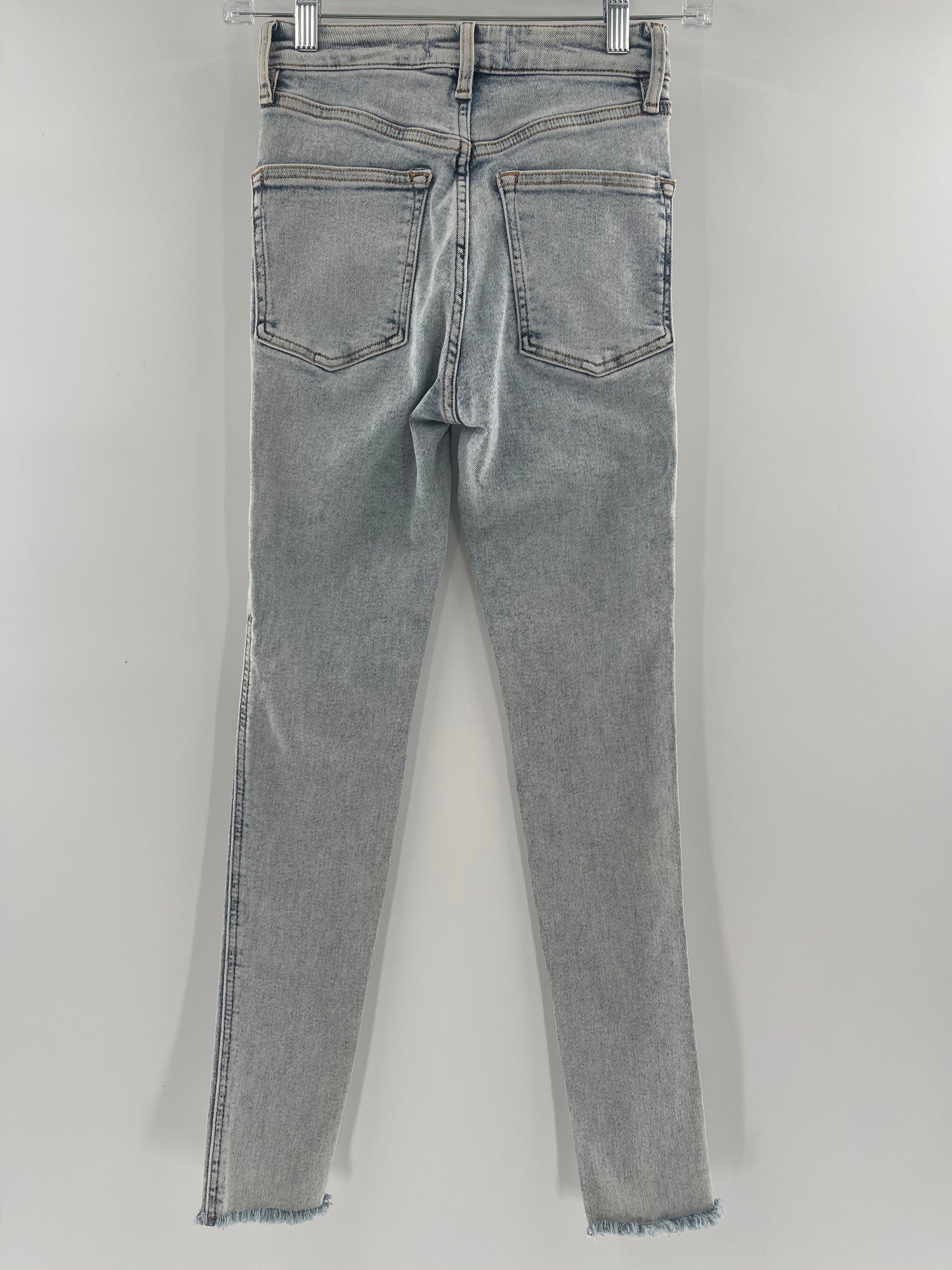 Free People Acid Wash Jeans (Size 25)