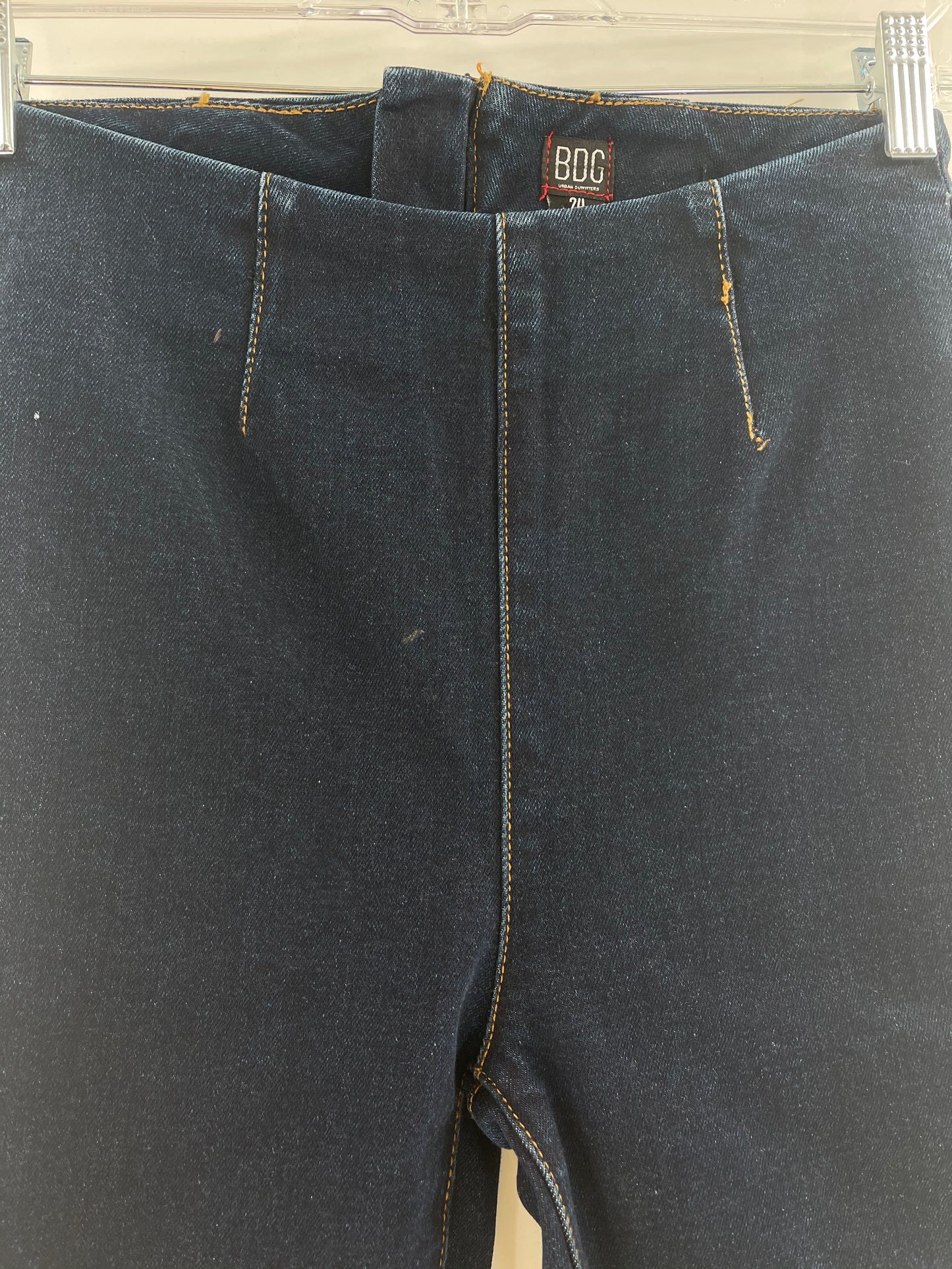 BDG Blue Jeans Zip Up Back (Size 24)