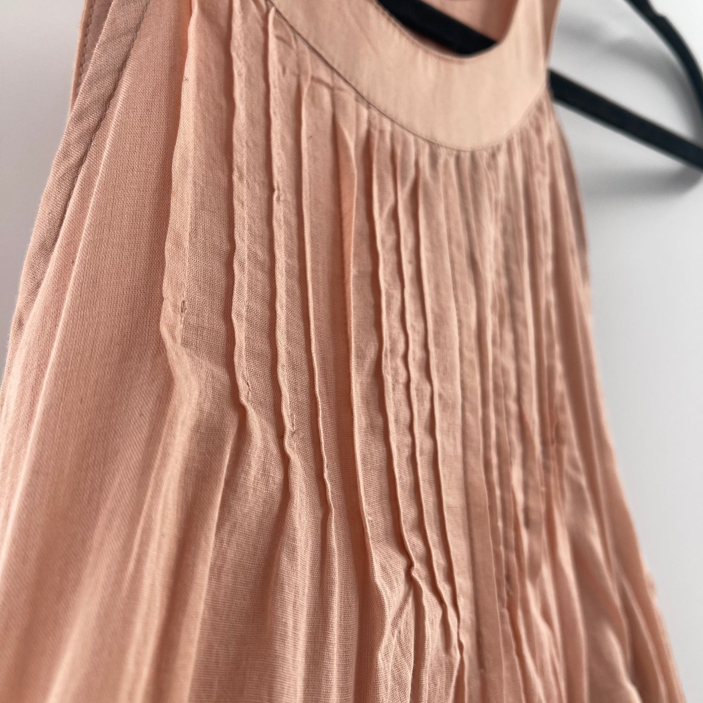 Free People Blush Pleated Tunic (S)